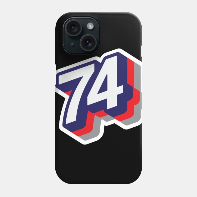 74 Phone Case by MplusC