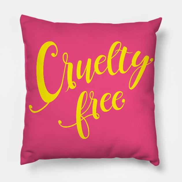Cruelty free Pillow by Hounds_of_Tindalos