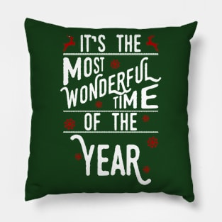 The most wonderful time of the year! Pillow