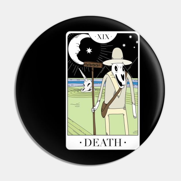 Death - adventure time tarot card Pin by kvothewordslinger