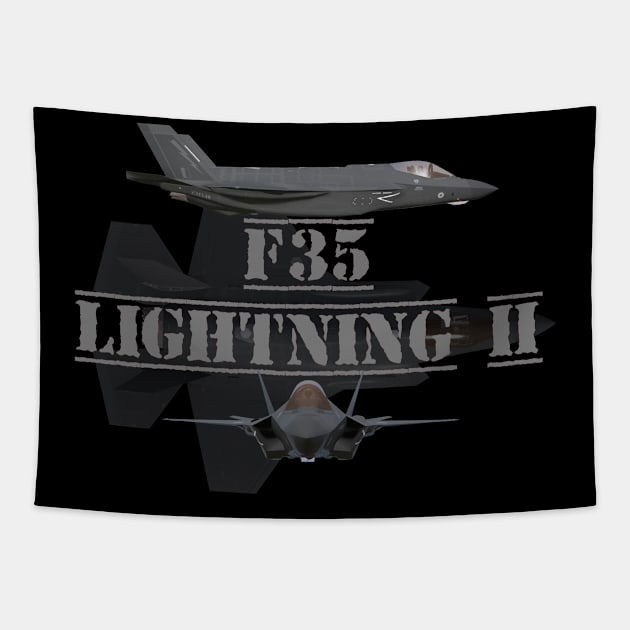 F35 Tapestry by Dingo Digital