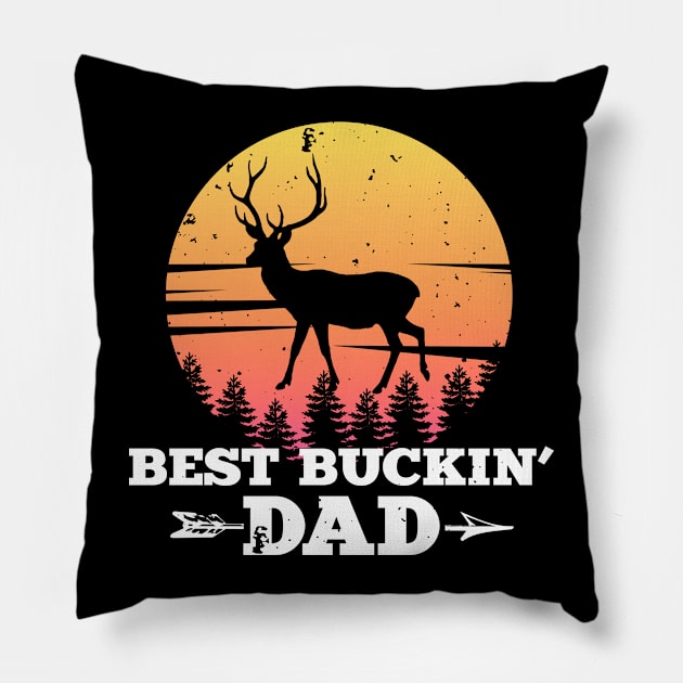 Best Bucking Dad Pillow by Cooldruck