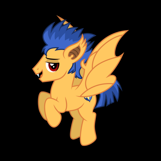 bat pony Flash Sentry by CloudyGlow