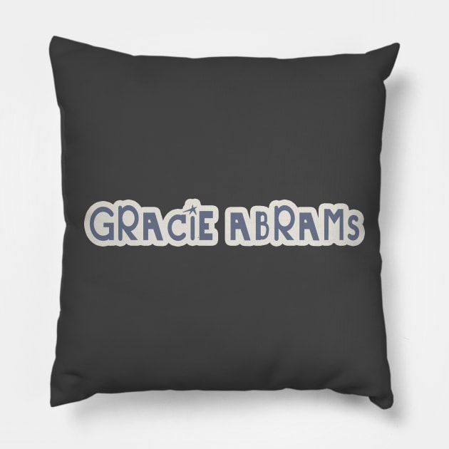 gracie abrams Pillow by Erin Smart