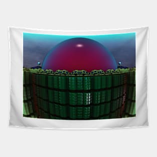 Don't Build a Wall around Red Bubble Tapestry