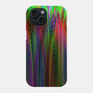 Colorful Peacock Color Abstract Design Phone Case