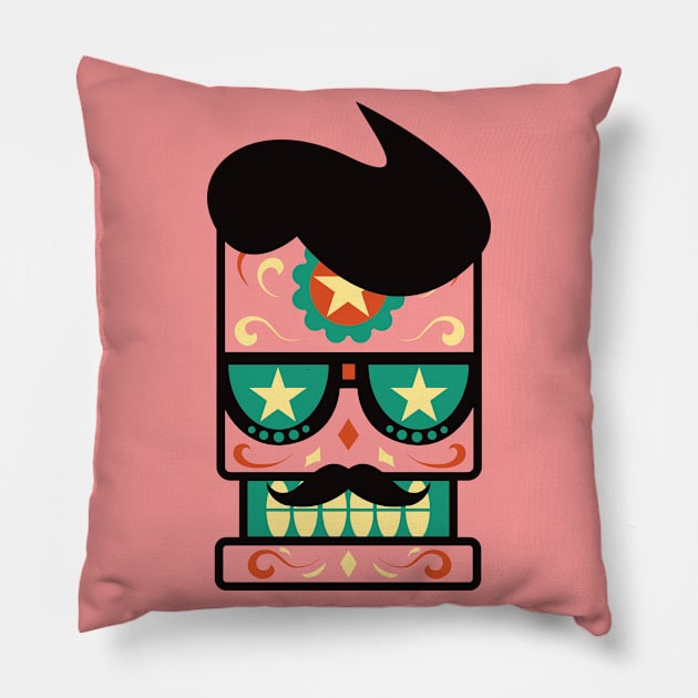 Pink Hombre Pillow by R218