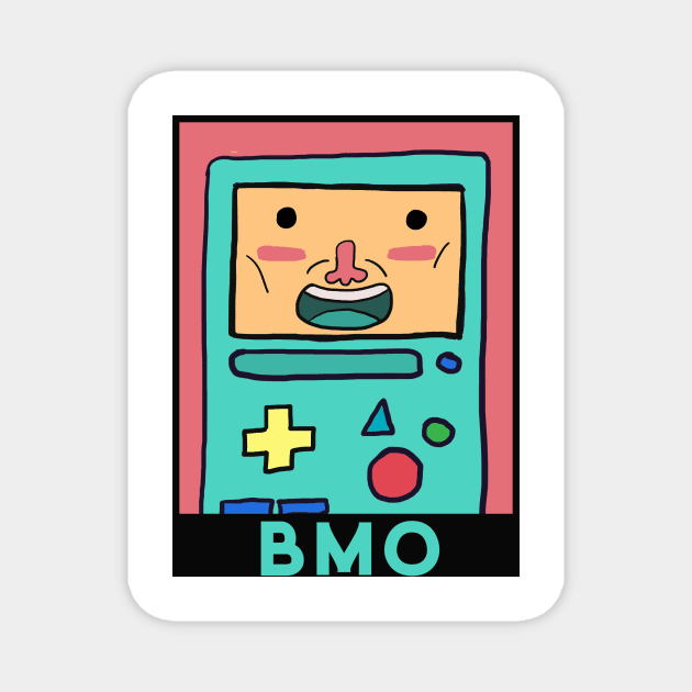 BMO Ugly Face Magnet by HijriFriza