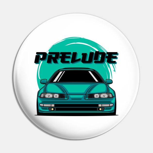 Teal Prelude MK4 Front Pin by GoldenTuners