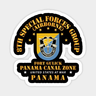 8th SFG - Fort Gulick, Panama Canal Zone Magnet