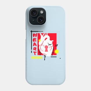 Heart Creative Illustration Phone Case