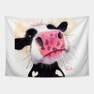 NoSeY CoW ' BeTTY BLueBeRRY ' BY SHiRLeY MacARTHuR Tapestry