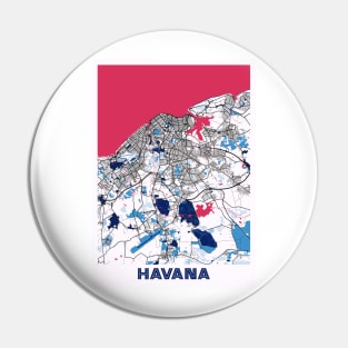 Havana - Cuba MilkTea City Map Pin