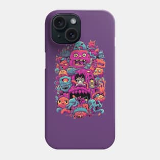 Friendly Monsters Phone Case