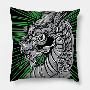 tattoo fragon dragon Pillow