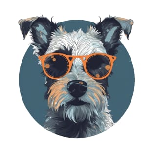 Terrier With Sunglasses T-Shirt