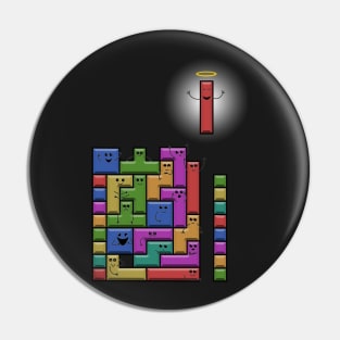 Tetris Excitement Pin