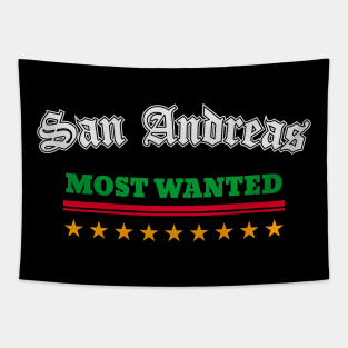 Cool GTA San Andreas Retro Vintage Tapestry