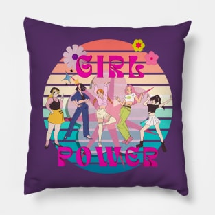 Girl power! girls in power We are powerful! female empowerment Pillow