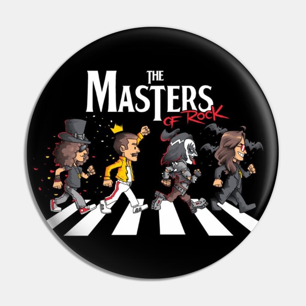 The Masters Of Rock Pin by KEMOSABE