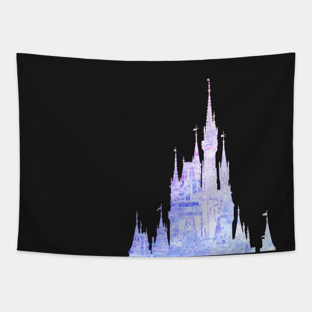 Painted Magic Castle Tapestry by FandomTrading