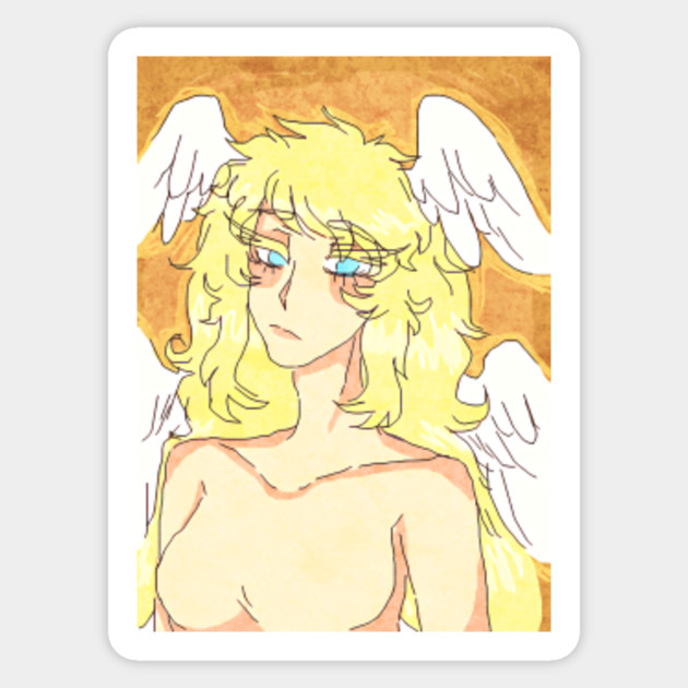 Wallpaper Angel Ryo Devilman Crybaby Sticker Teepublic Au For iPhone