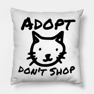 Adopt Don't Shop Pillow