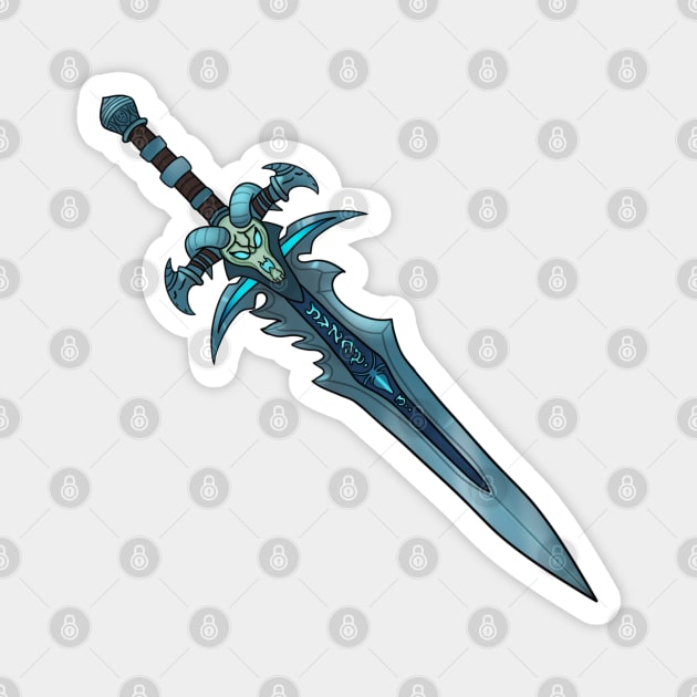 Frostmourne Magnet by maplefoot