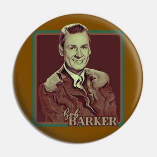 Bob Barker // Retro Fan Design Pin