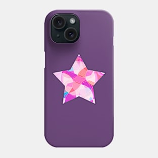 Magenta abstract Phone Case