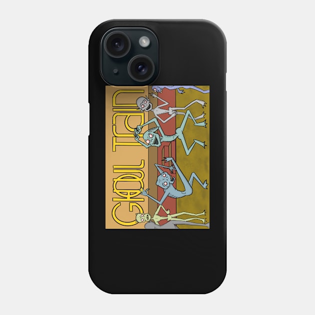 Ghoul Train Phone Case by DancingSorcerer