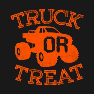 Truck Or Treat - Funny Halloween Monster Truck T-Shirt