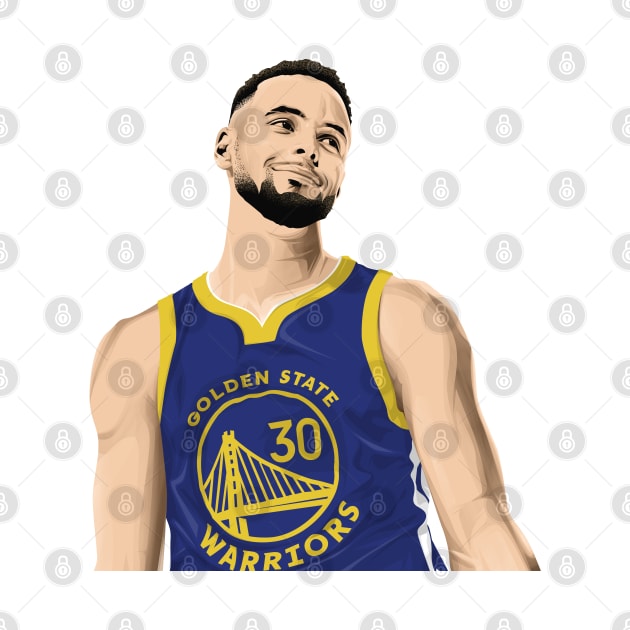 Stephen Curry Golden State Warriors by knnthmrctn