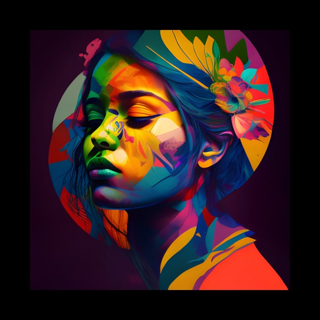 Abstract Portrait. by n23tees