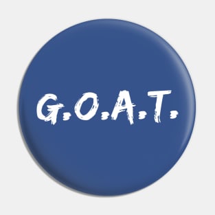 G.O.A.T. Pin