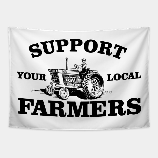 support your local farmers Tapestry by bisho2412