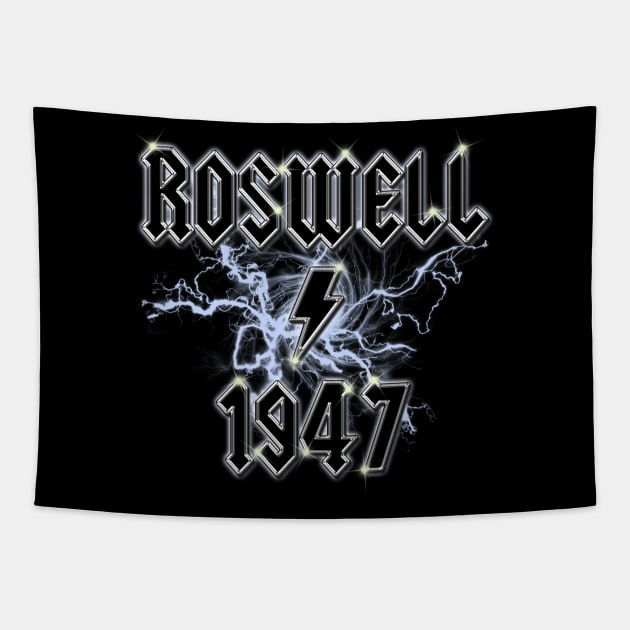 Roswell 1947 Tapestry by Eggy's Blackberry Way