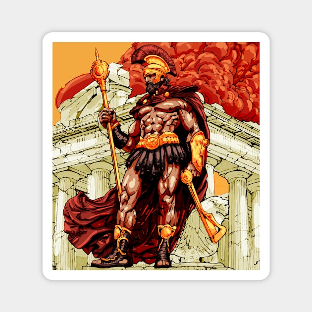 Roman Soldier Magnet by siriusreno