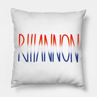 Rhiannon Red White Blue Pillow