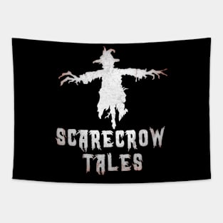 Scarecrow Tales Podcast Logo On Dark Tapestry