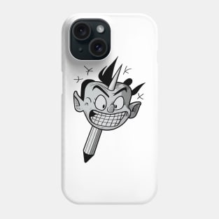 Cartoon style pencil buddy Phone Case