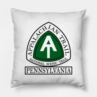 Appalachian Trail National Scenic Trail Pennsylvania PA Pillow
