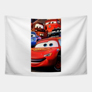 Lightning McQueen Cars movie Tapestry