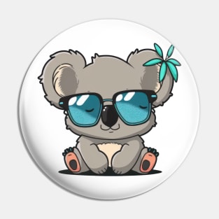 This koala is living its best life with a pair of shades and plenty of eucalyptus Pin