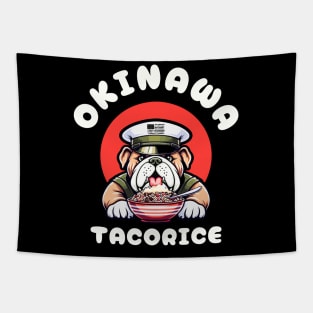 Okinawa Taco Rice Tapestry