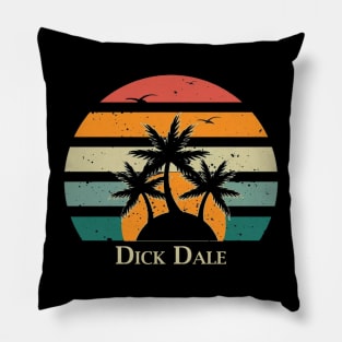 Vintage name - dick dale Pillow