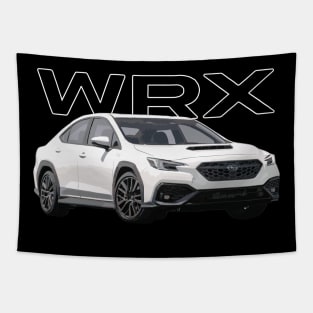 subie VB WRX S4 ceramic white Tapestry