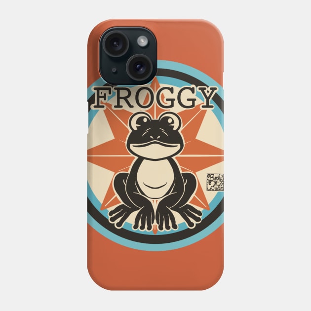 FROGGY Phone Case by BATKEI