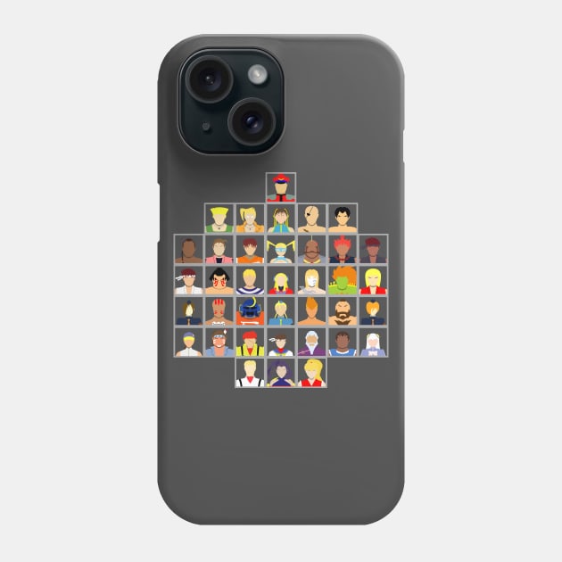 Select Your Character-Street Fighter Alpha 3 MAX Phone Case by MagicFlounder