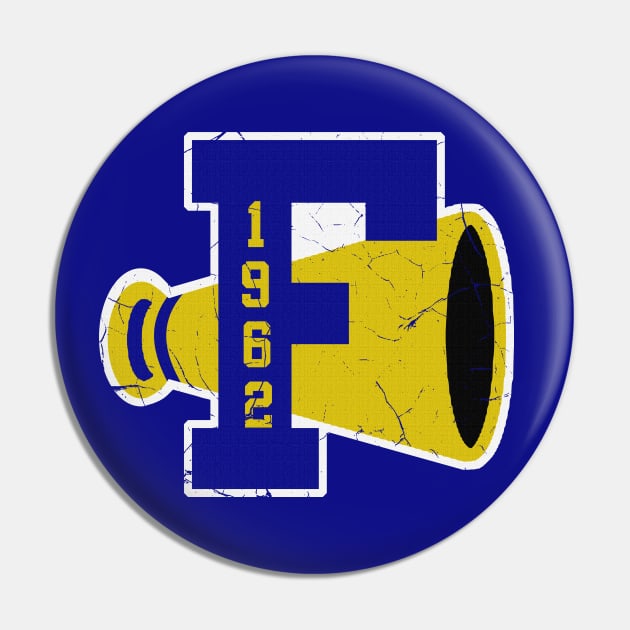 Faber Cheer 1962 Pin by PopCultureShirts